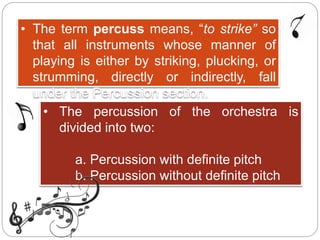 Musical instruments | PPTX