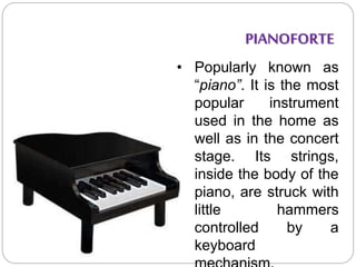 Musical instruments | PPTX