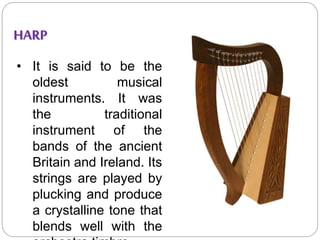 Musical instruments | PPTX
