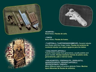 Musical Instruments around the World 2 (Aztecas-México) | PPSX
