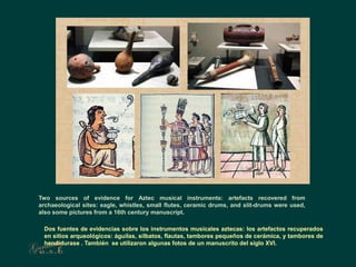 Aztech Musical Instruments Musical Instruments around the World 2 (Aztecas-México) | PPSX