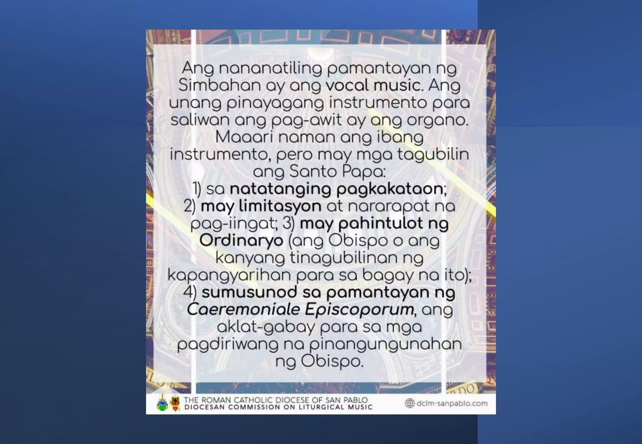 Musical Instruments in the Catholic Church.pptx