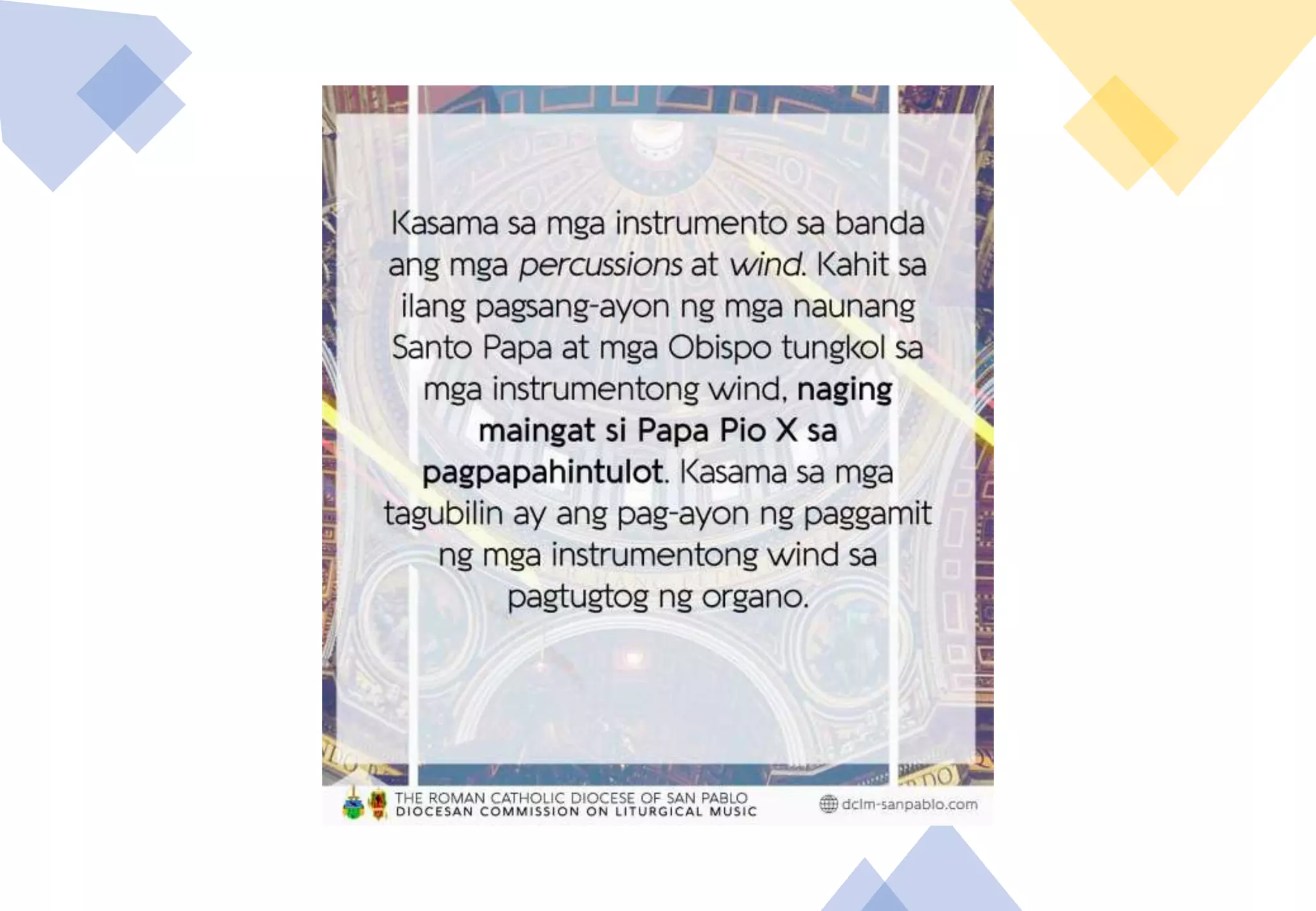 Musical Instruments in the Catholic Church.pptx