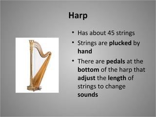 Musical instruments presentation | PPT