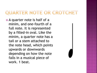 Musical symbols, notes, rests and intervals pt. 1 | PPTX