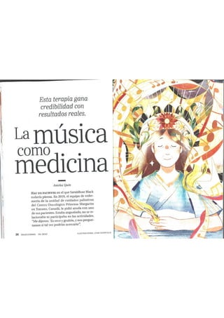 Música y medicina, gran potencial (Hace Tesis)