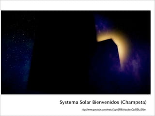 Systema Solar Bienvenidos (Champeta)
         http://www.youtube.com/watch?gl=BR&hl=pt&v=CjoOBLrSfdw
 