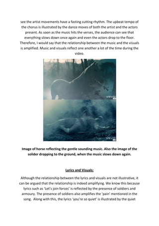 Music analysis number 5