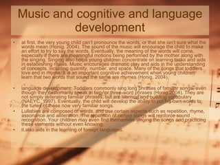 Music and development | PPT