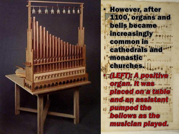 The Church Frowned On Instruments Because Of Their Music Appreciation Topic II: Music of the Middle Ages and the Renaiss…