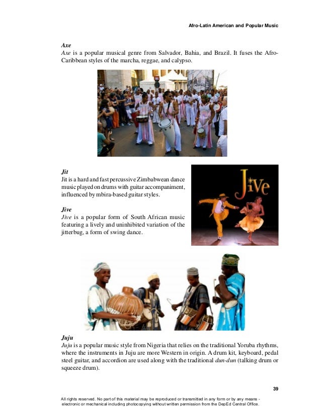 45 Afro Latin American And Popular Music 45 Afro Latin American And Popular Music