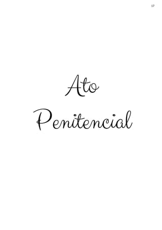 17
Ato
Penitencial
 