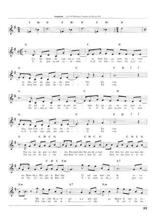 Musicas cifradas mpb 5