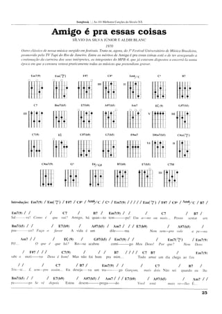 Musicas cifradas mpb 5