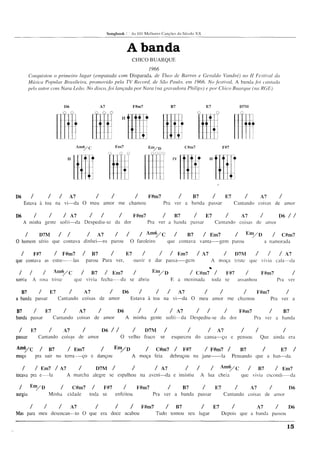 Musicas cifradas mpb 5