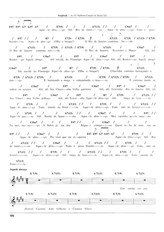 Musicas cifradas mpb 5