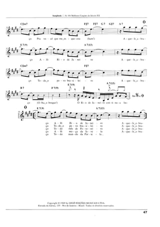 Musicas cifradas mpb 5