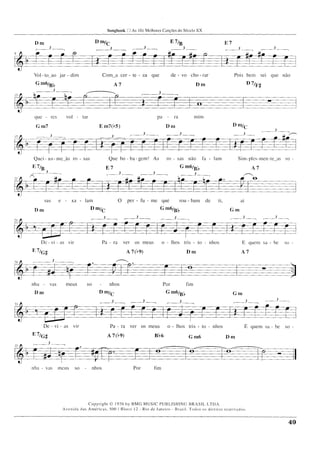 Musicas cifradas mpb 5