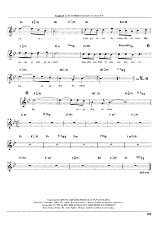 Musicas cifradas mpb 5