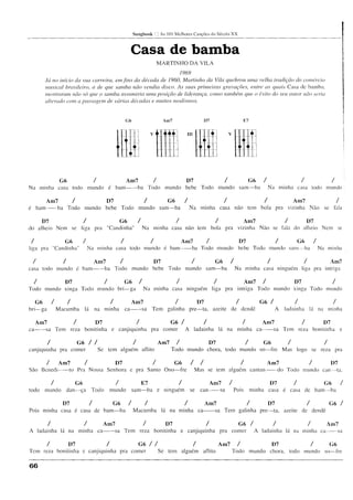 Musicas cifradas mpb 5