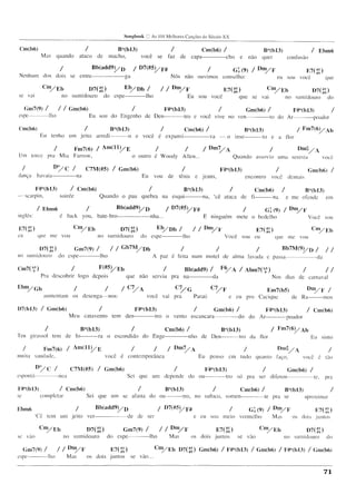 Musicas cifradas mpb 5