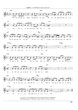 Musicas cifradas mpb 5