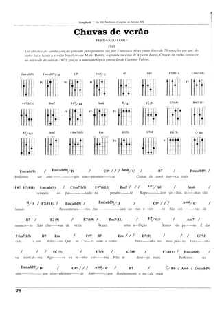 Musicas cifradas mpb 5