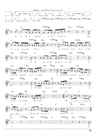 Musicas cifradas mpb 5