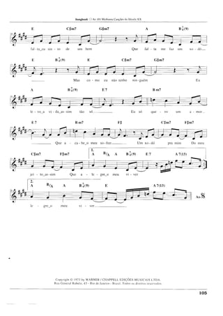 Musicas cifradas mpb 5