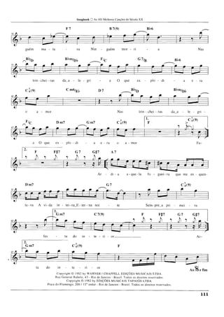 Musicas cifradas mpb 5