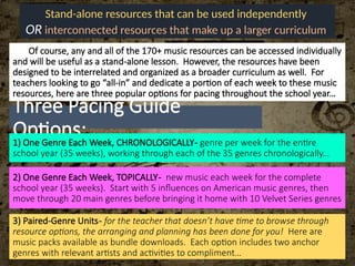 Music Resource Guide Output Examples MUSICCURRICULUMMAPNEARLY200ENGAGINGMUSICLESSONSTOENHANCEANYCLASSROOM-1.pptx