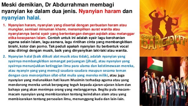 Music dan dance dalam islam