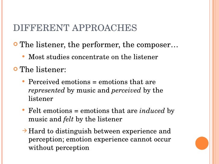 Music & Emotions