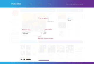 Musicfellas - Original website proposal
