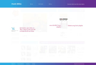 Musicfellas - Original website proposal