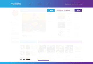 Musicfellas - Original website proposal