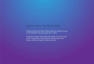 Musicfellas - Original website proposal