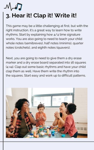 Quaver Claps Music games to learn and have fun | PDF