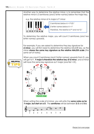 Grade 10 Music Literacy and Comprehension Revision Pack Term 2 | PDF