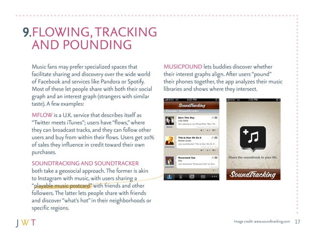 9 Flowing Tracking And Pounding Music