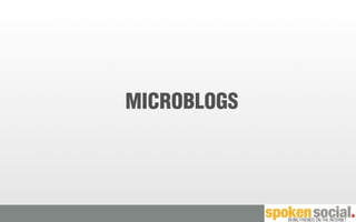 MICROBLOGS
 