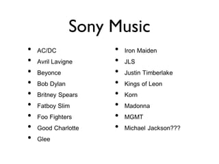 Sony Music 