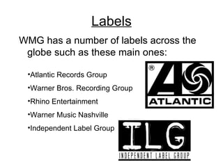 Wmgs Record Labels Music Industry Case Study | PPT