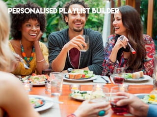 PERSONALISED PLAYLIST BUILDER
 