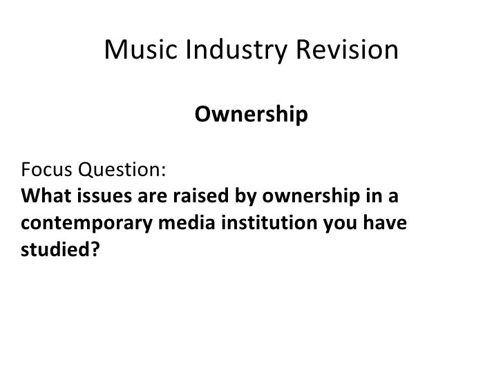 an analysis of the problems in the contemporary music industry essay music industry essay