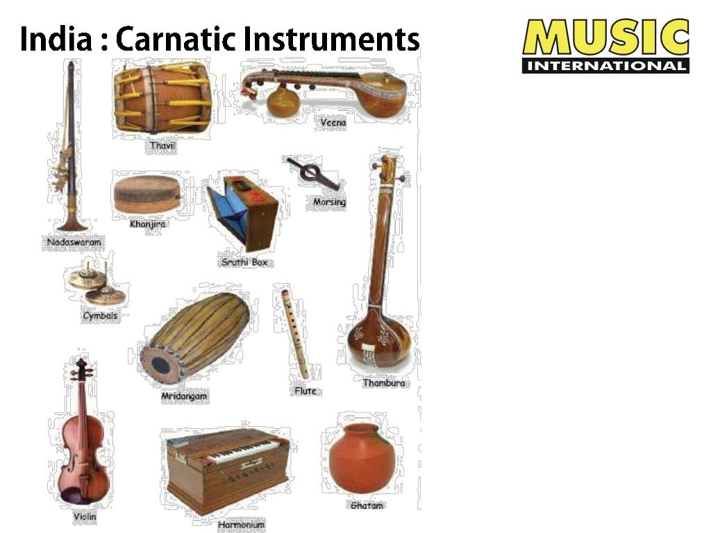 Music international instruments presentation