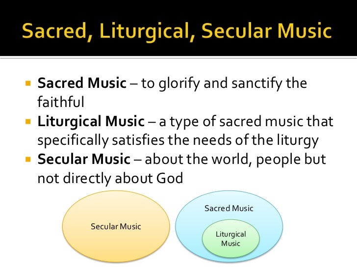 Music in the Liturgy