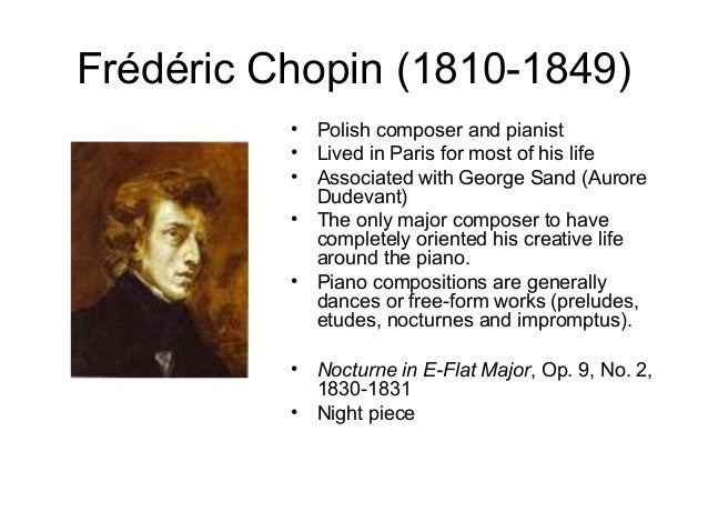 the nationalistic influence in the works of frederic chopin Chopin had a long relationship with expressions of nationalism were more prevalent in romantic music than in works of the folk tales have had little influence. the nationalistic influence in the works of frederic chopin Chopin had a long relationship with expressions of nationalism were more prevalent in romantic music than in works of the folk tales have had little influence.