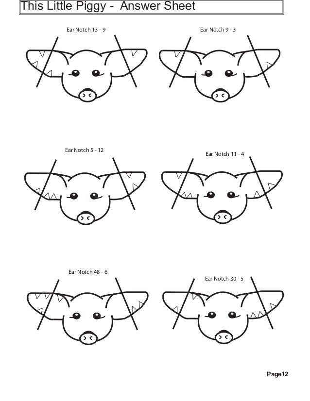 ear notch pig