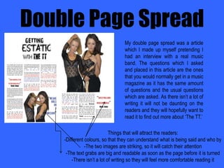 How did you attract/address your audience?